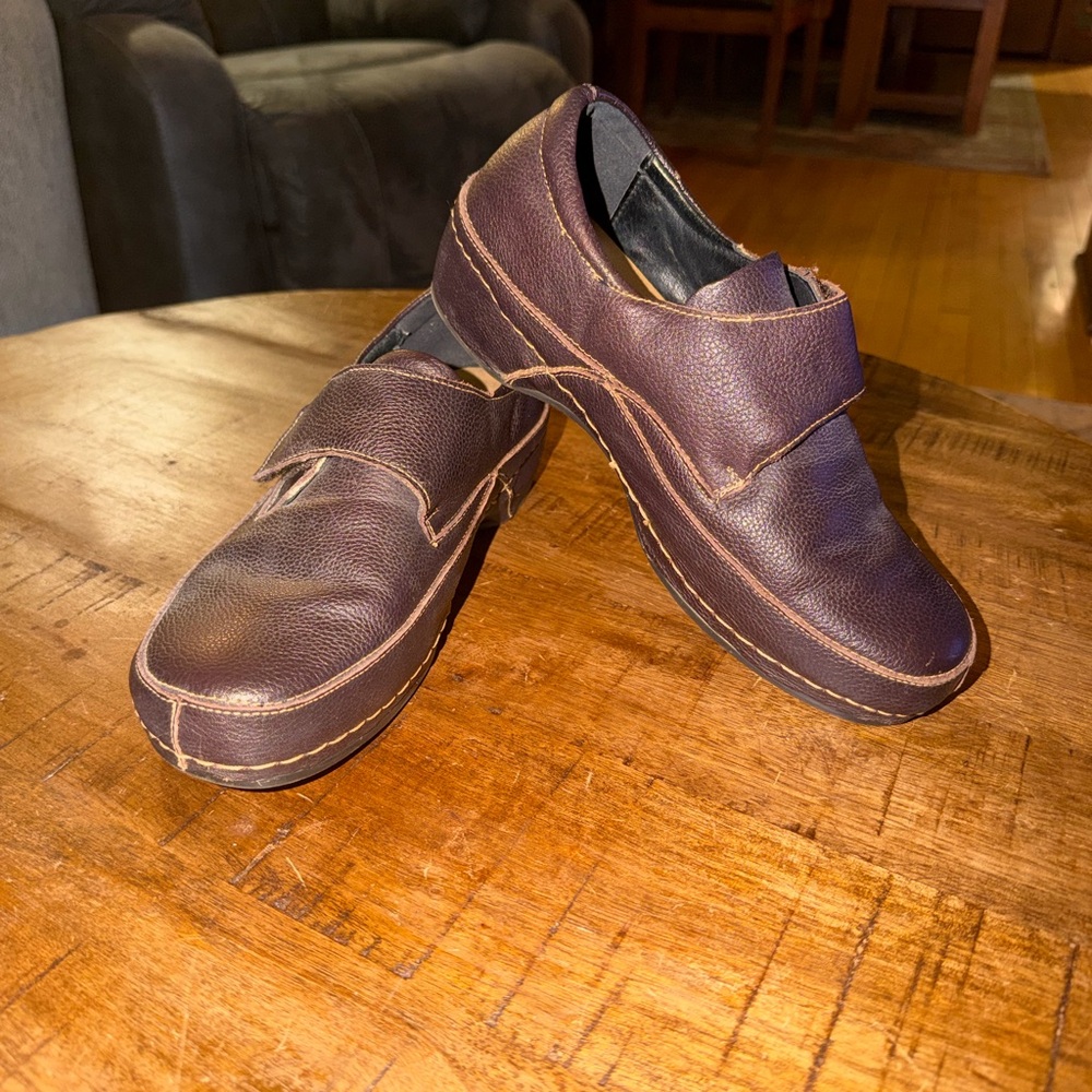 Spring Step Brown Leather Loafers